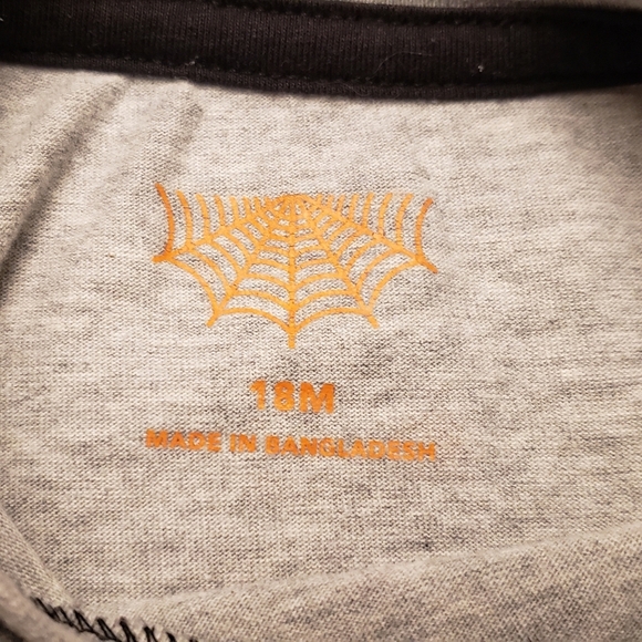 Gray Infant Halloween Shirt Size 18 Months - Picture 4 of 4